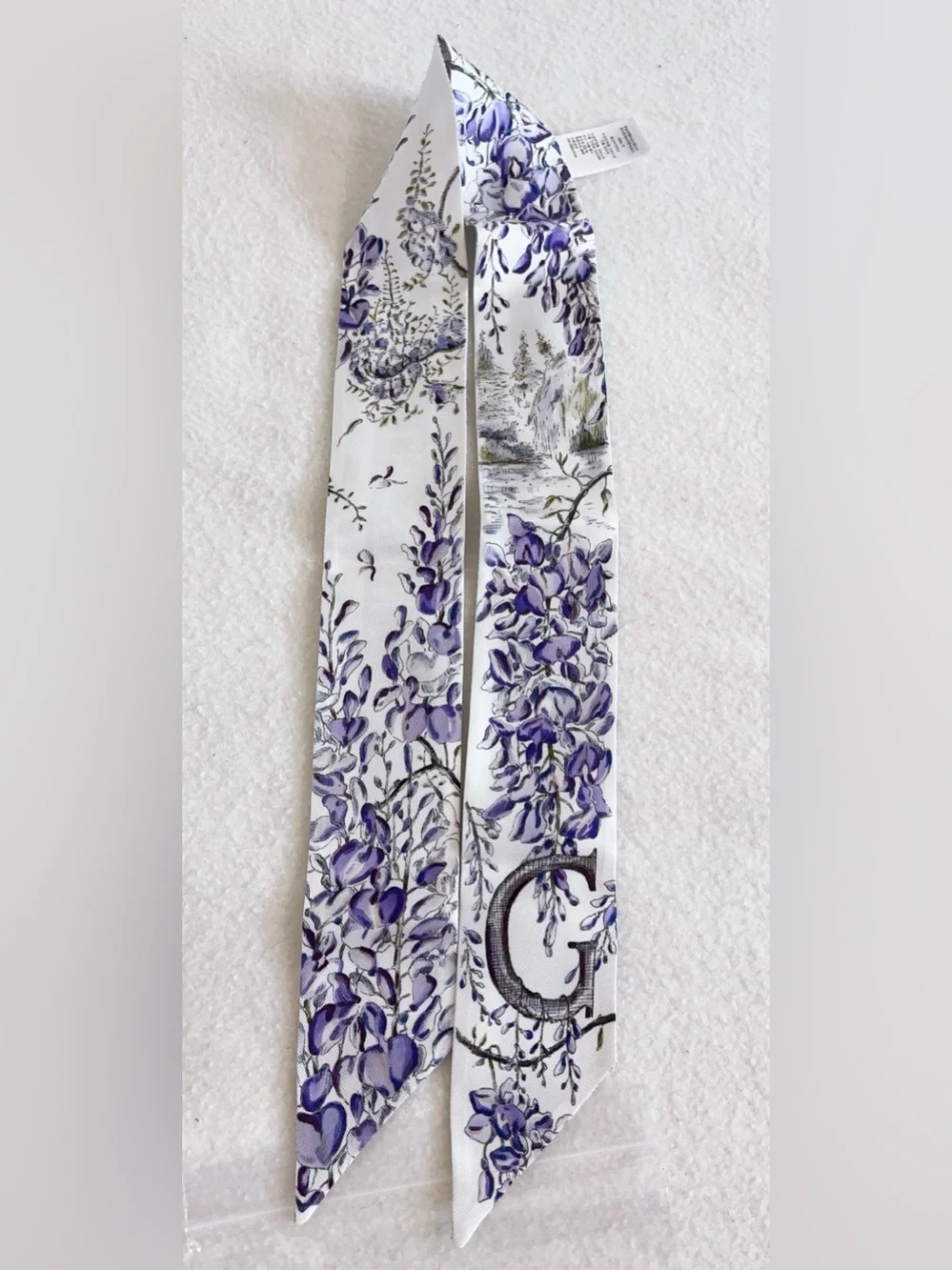 Dior Jardin  D’hiver Mitzah Silk Scarf